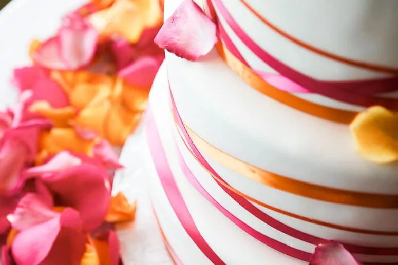 Wedding Cake by "Cakes by Roma", Photo by The Apartment Photography.