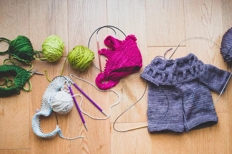 Friday Five: Unfinished knitting projects
