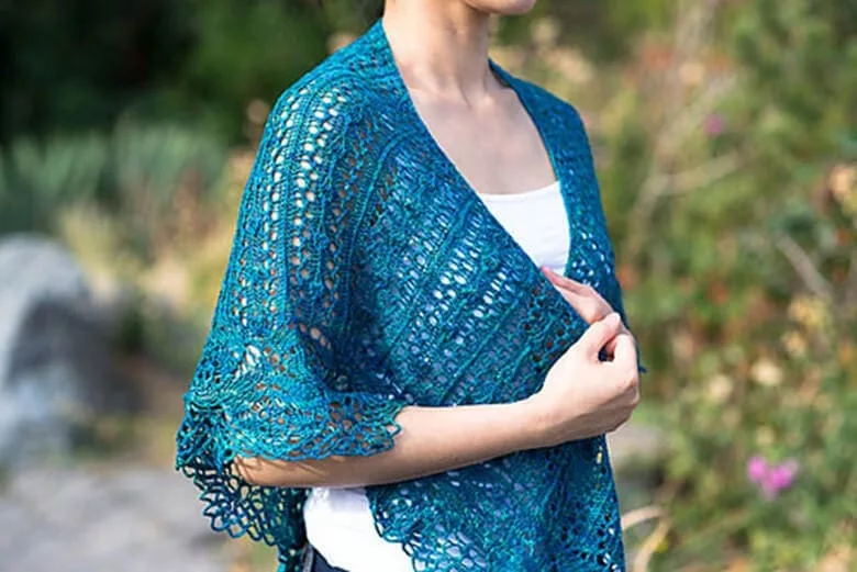 Five Simple Lace Favorites. Knitting Patterns. www.sweetgeorgiayarns.com
