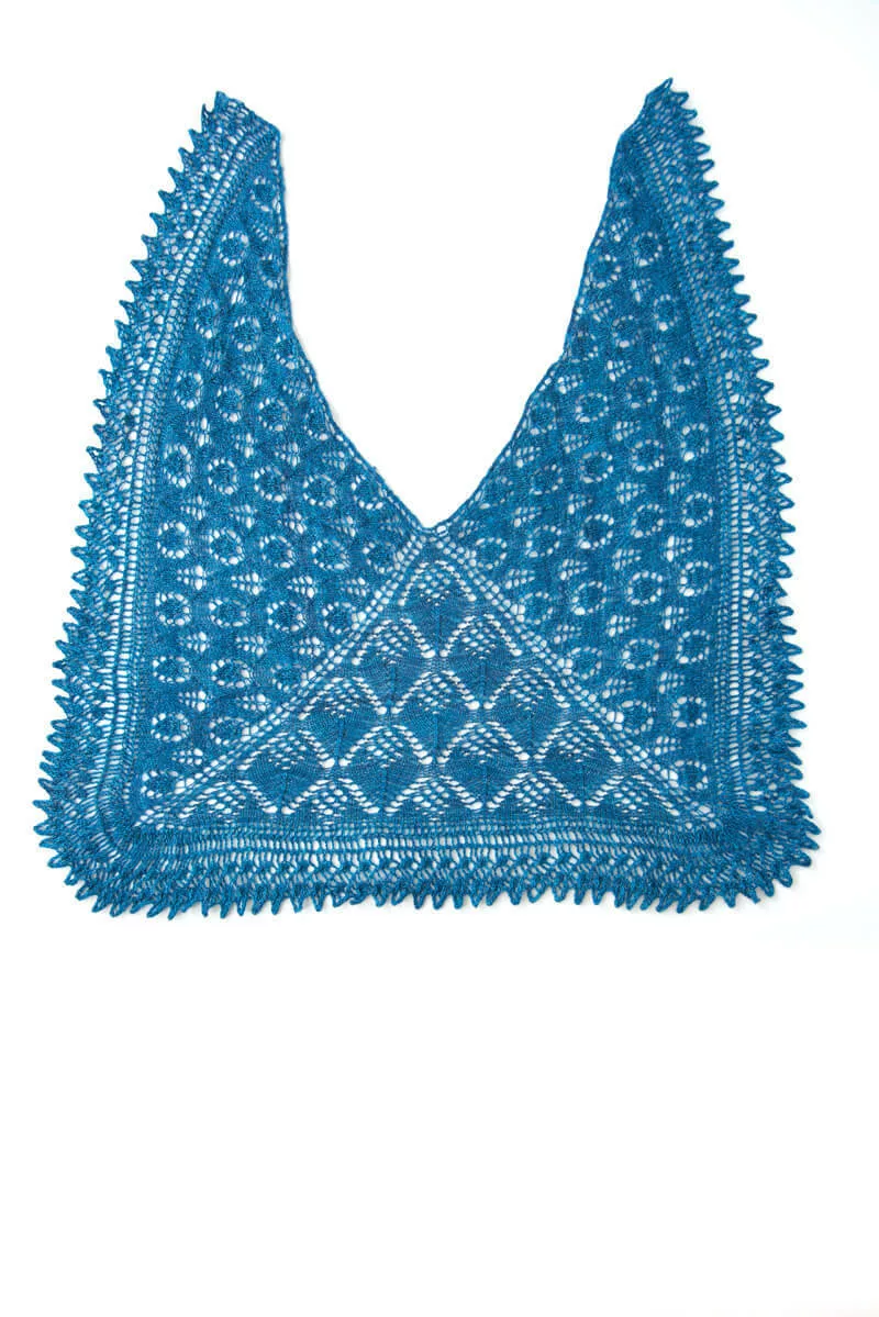 CashLuxe Spark in Coastal from SweetGeorgia Yarns