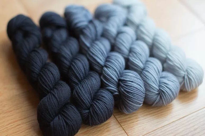 Party of Five - Graphite (in Tough Love Sock)