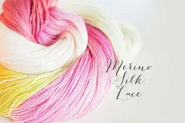 Colourful, Playful Stitches: Merino Silk Lace. www.sweetgeorgiayarns.com