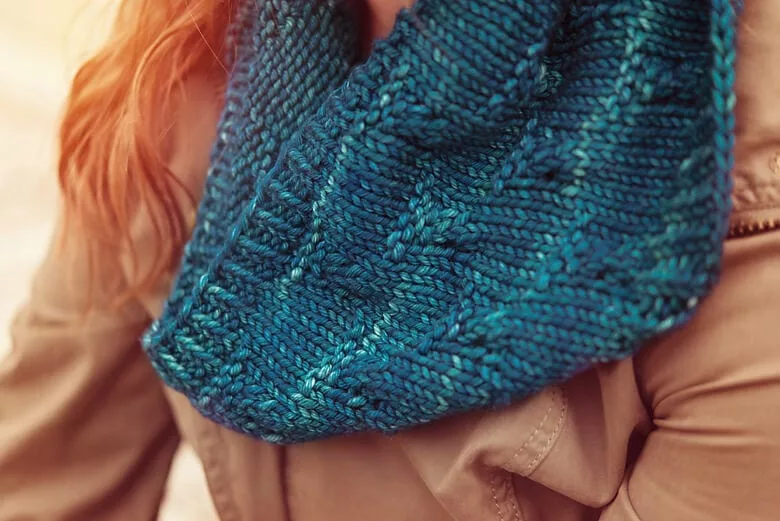 Boundless by Angela Tong. Fall with SweetGeorgia Collection, Vol. 2. © SweetGeorgia Yarns. Photos by Tabetha Hedrick.