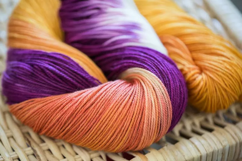 Sweet Embrace // August 2016 Club Colourway // Tough Love Sock