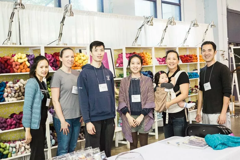 From left to right: Teresa, Heather, David, Charlotte, me!, and Hubert. These guys make it happen!!