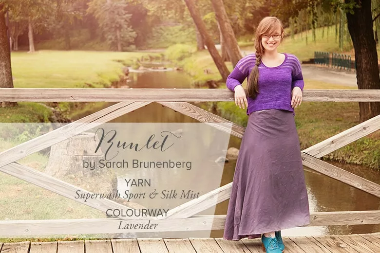 Runlet by Sarah Brunenberg. Fall with SweetGeorgia Yarns. Striped sweater knitting pattern.