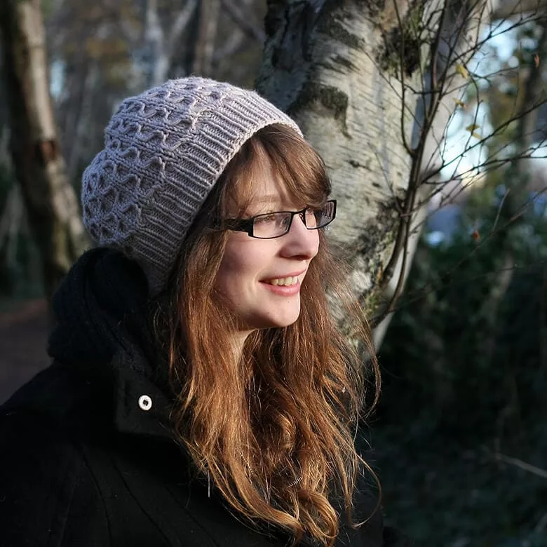 Light and Shadow by Tin Can Knits. Knitting hat pattern.