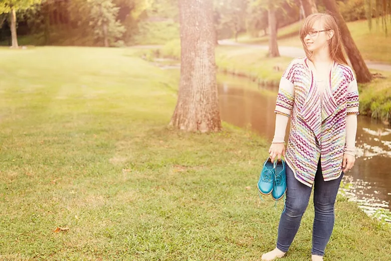 Shelburne by Fatimah Hinds. Fall with SweetGeorgia. Cardigan knitting pattern.