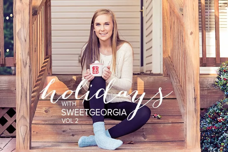 Holidays with SweetGeorgia, Vol. 2. Knitting accessory patterns.
