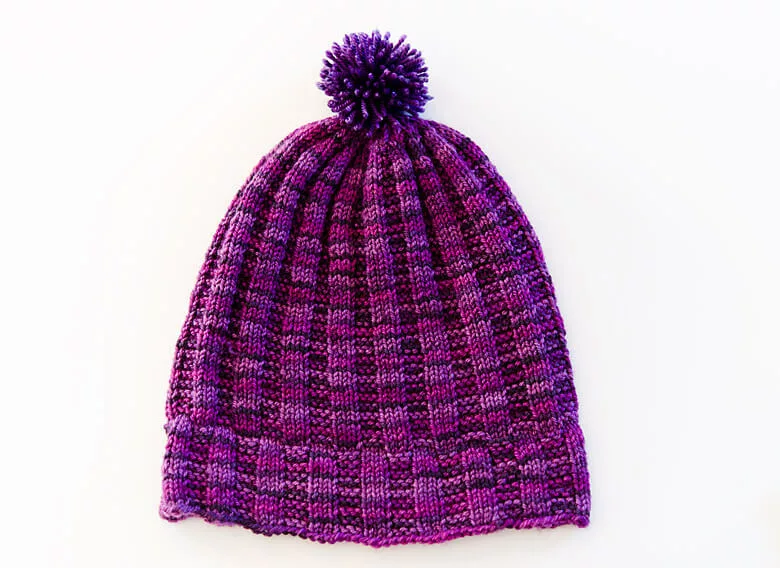 Iolite Hat knitting pattern by Tabetha Hedrick from SweetGeorgia Yarns