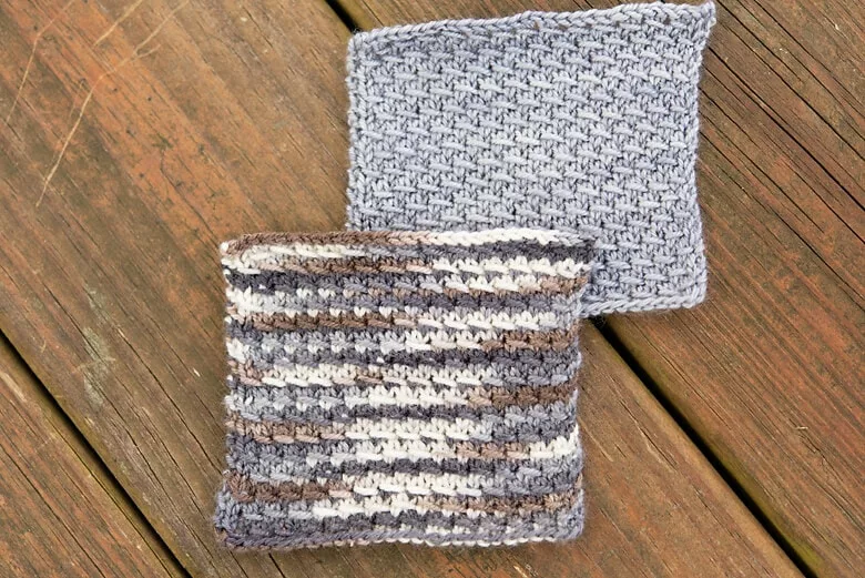 Colourful, Playful Stitches: Rusted in CashLuxe Fine by SweetGeorgia Yarns.