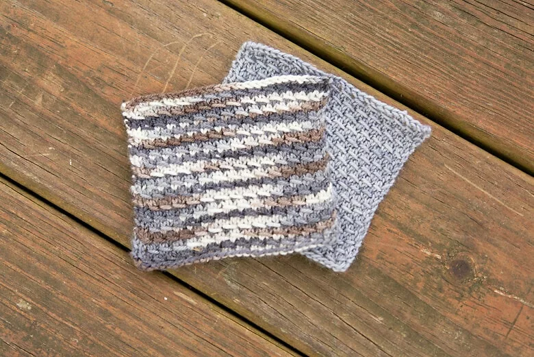 Colourful, Playful Stitches: Rusted in CashLuxe Fine by SweetGeorgia Yarns.
