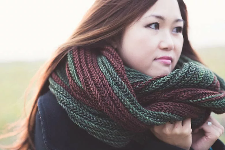 Five Favorite Knits: Warm Scarves from SweetGeorgia Yarns