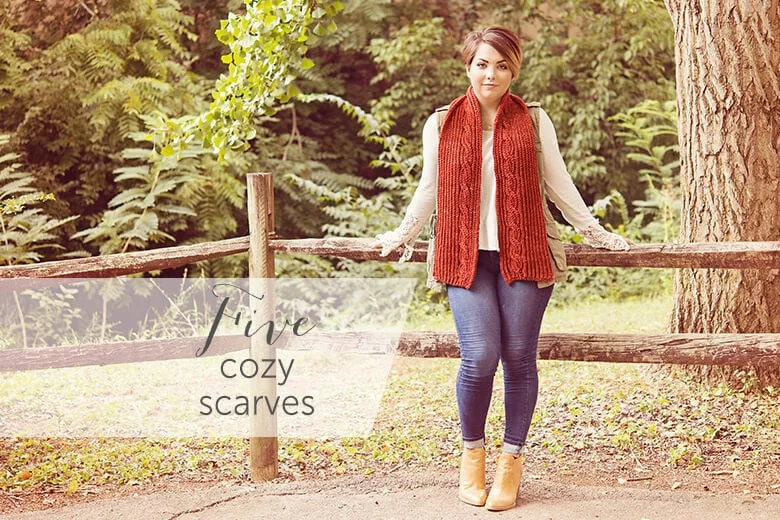 Five Favorite Knits: Warm Scarves from SweetGeorgia Yarns
