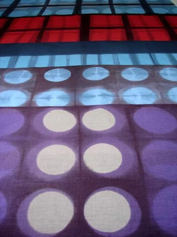 Shibori resist dyeing techniques with Mariana Frochtengarten