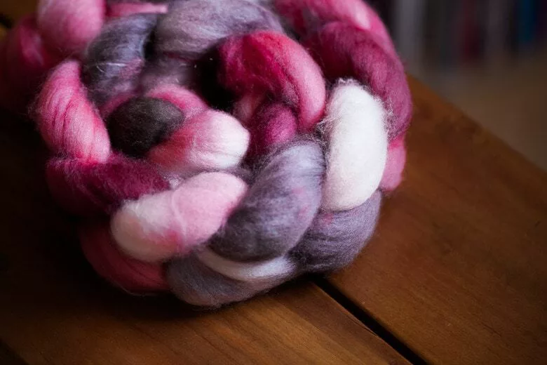 April 2017 SweetGeorgia Club Colourway // Character Study // on Superwash Merino spinning fibre