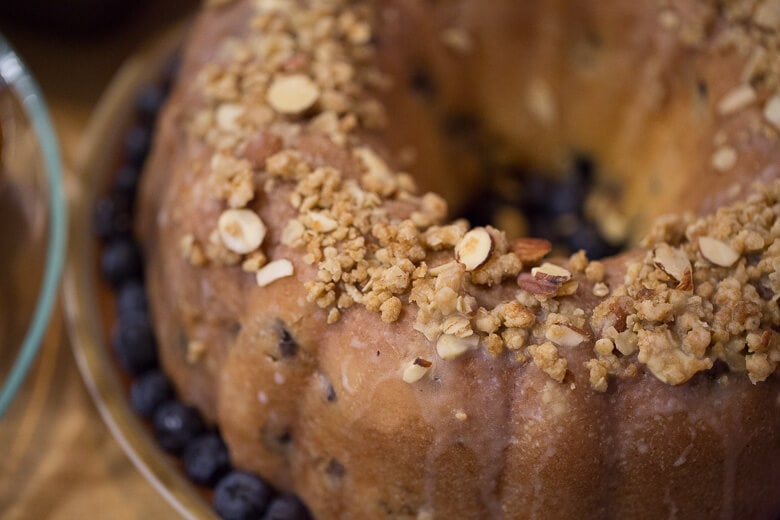 Blueberry cake by Heather