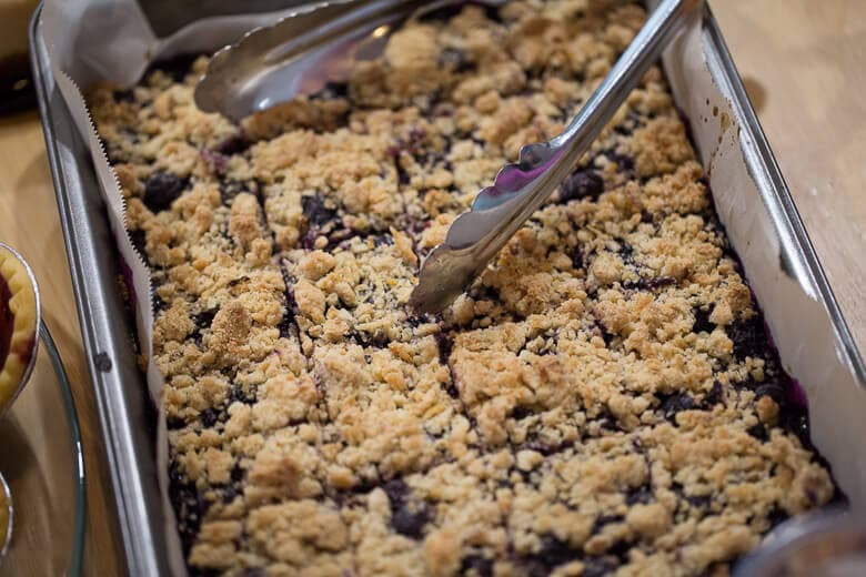 Blueberry Bars by Charlotte