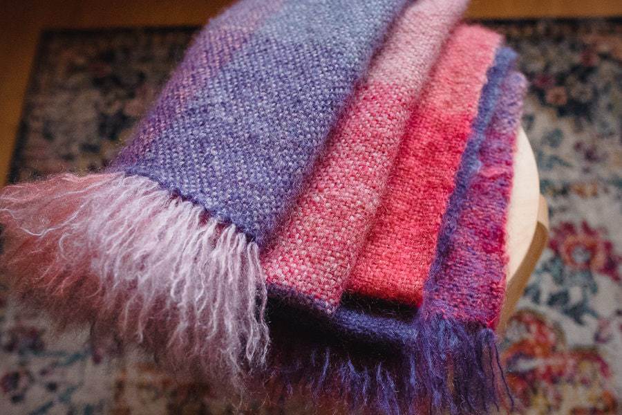 The Handwoven Blanket is Done Yarns