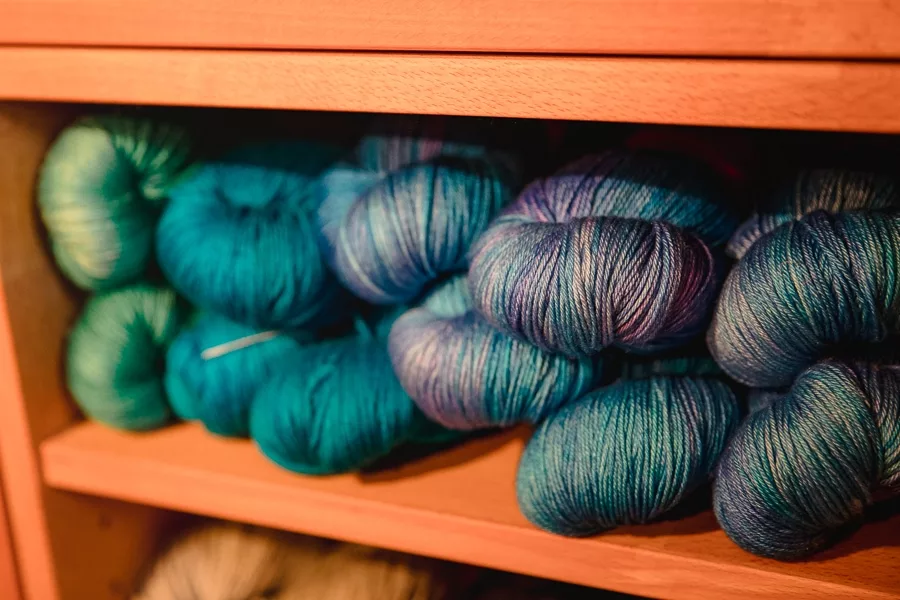 Wollschmiede is unique in that it carries our SweetGeorgia Merino Silk Fine