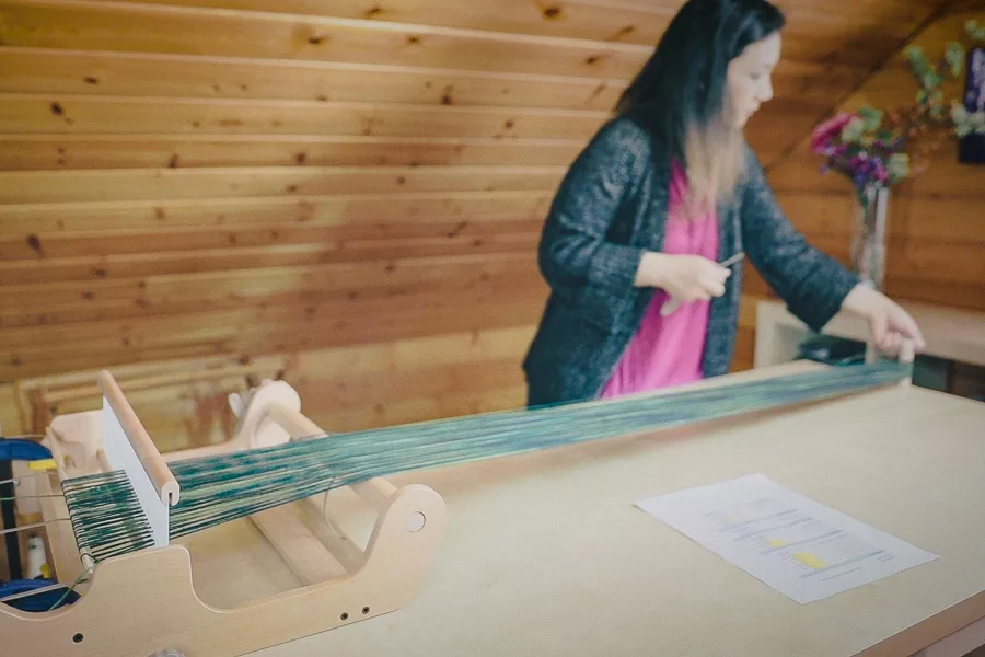 Direct Warping a Rigid Heddle Loom