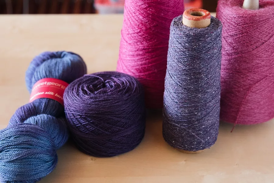 Winding yarn in a variety of formats, from skeins to balls, cakes to cones