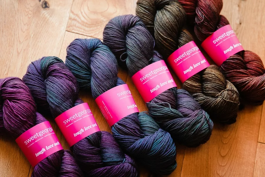 Autumn/Winter 2019/2020 Colourways for SweetGeorgia