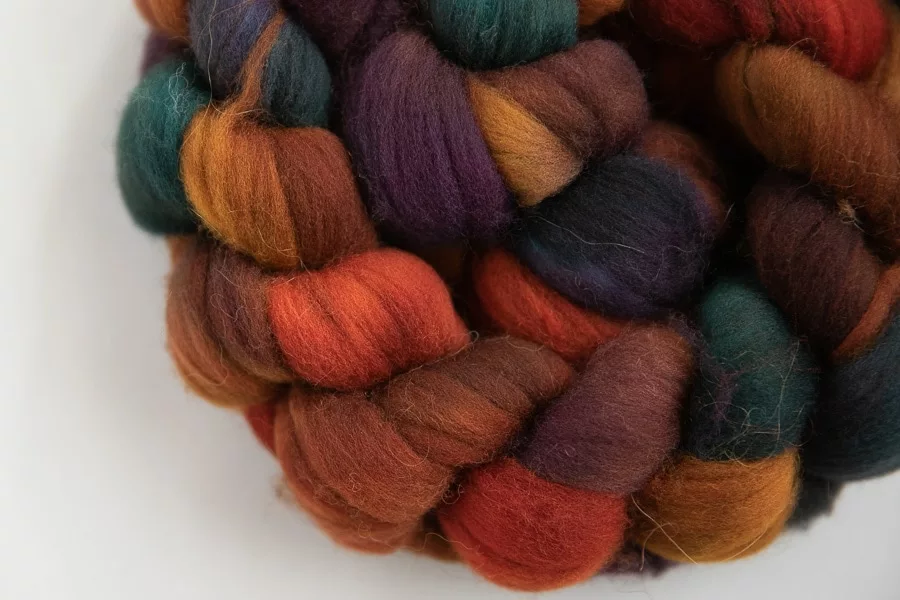 SweetGeorgia Superwash Targhee - Falling Leaves Colourway