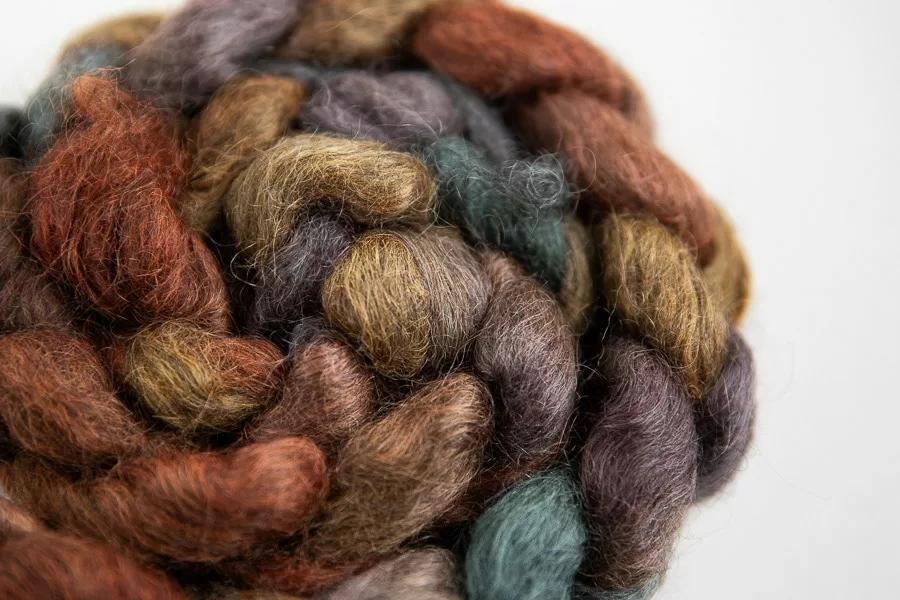 SweetGeorgia Gotland - Falling Leaves Colourway