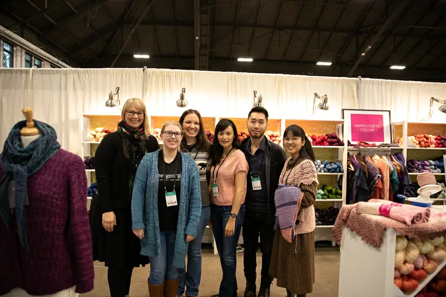 Team SweetGeorgia before the doors open at 8:30 am on Saturday!