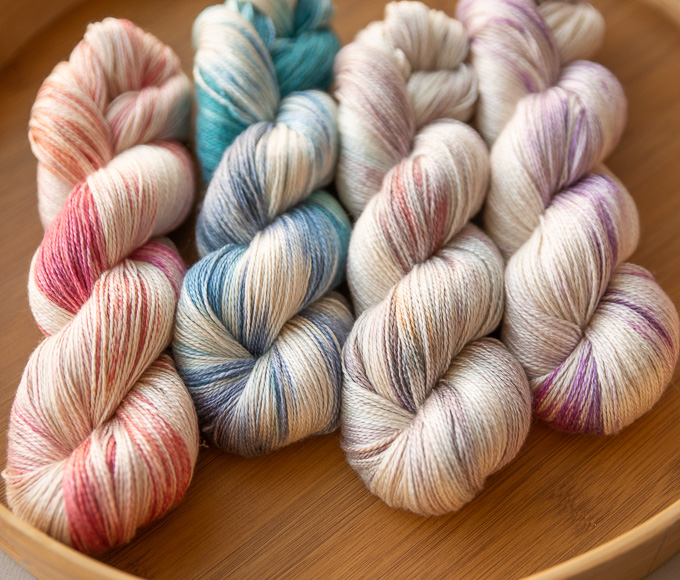 New SweetGeorgia SeaSilk Lace