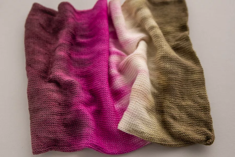 Cherry Blossom limited-edition SweetGeorgia sock yarn blank