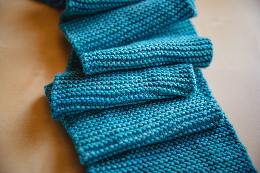 Learn How to Knit Your First Scarf » Articles » School of SweetGeorgia