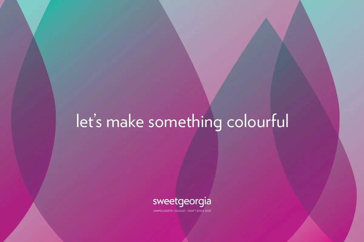 SweetGeorgia new Dye Drops and logo