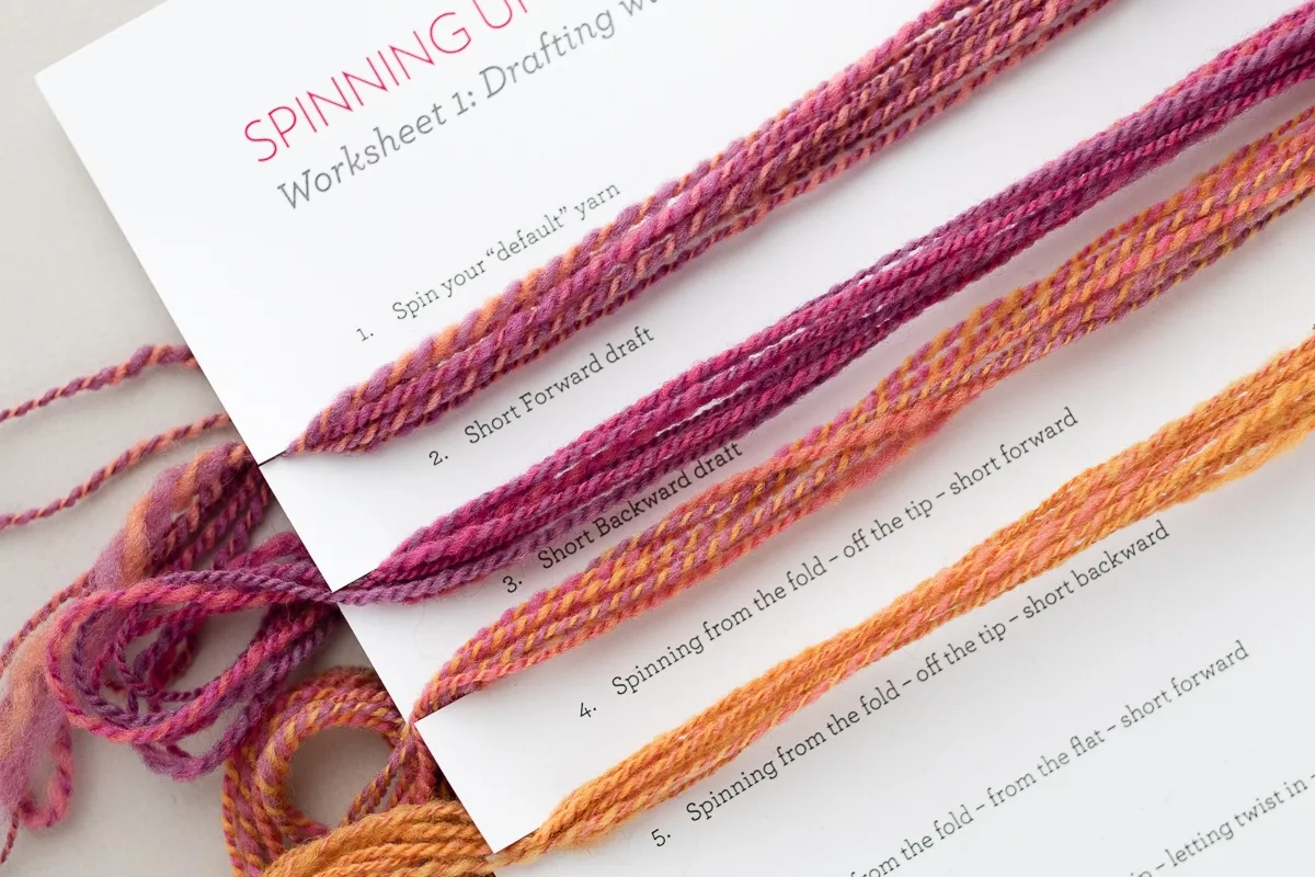 Spinning Up a Level — worksheet 1