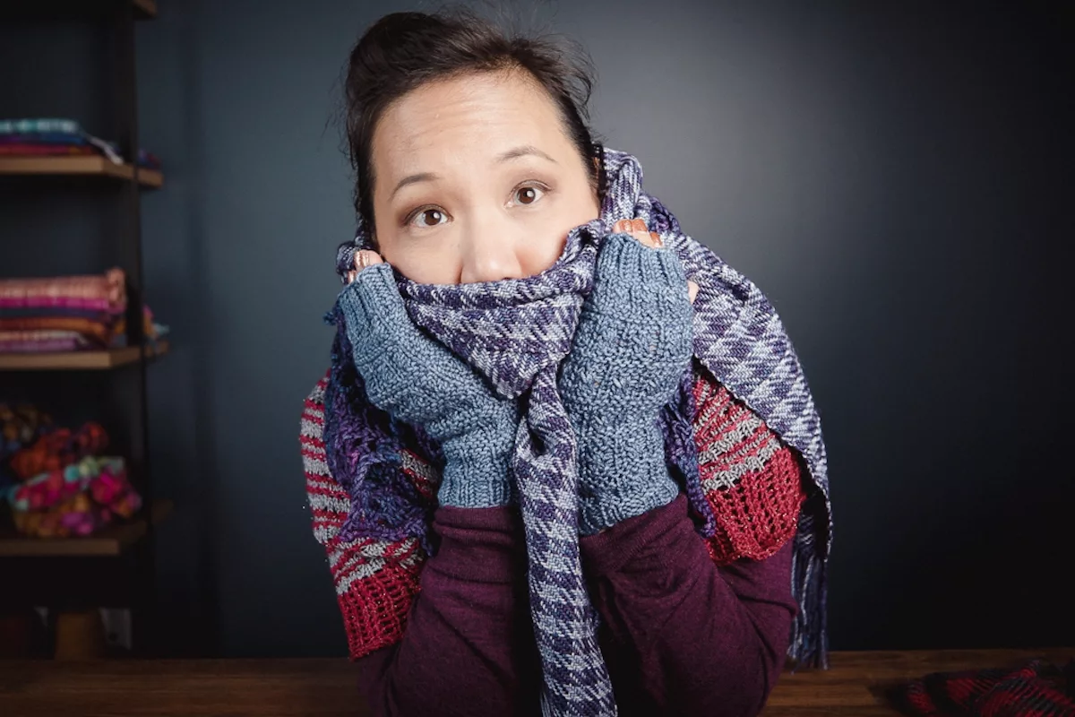 Taking Back Friday vlog episode showing the new 2020 Holiday pattern collection