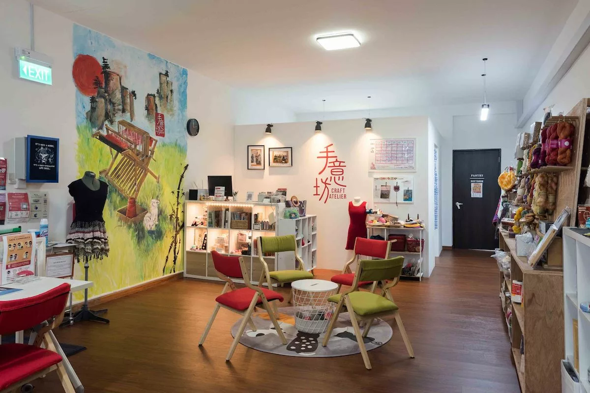 Craft Atelier studio space in Singapore