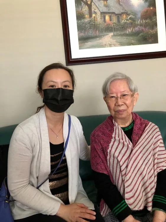 Vicki Yu China Rose shawl