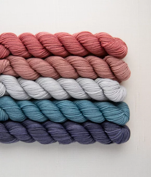 Modern Desert Party of Five mini-skein set