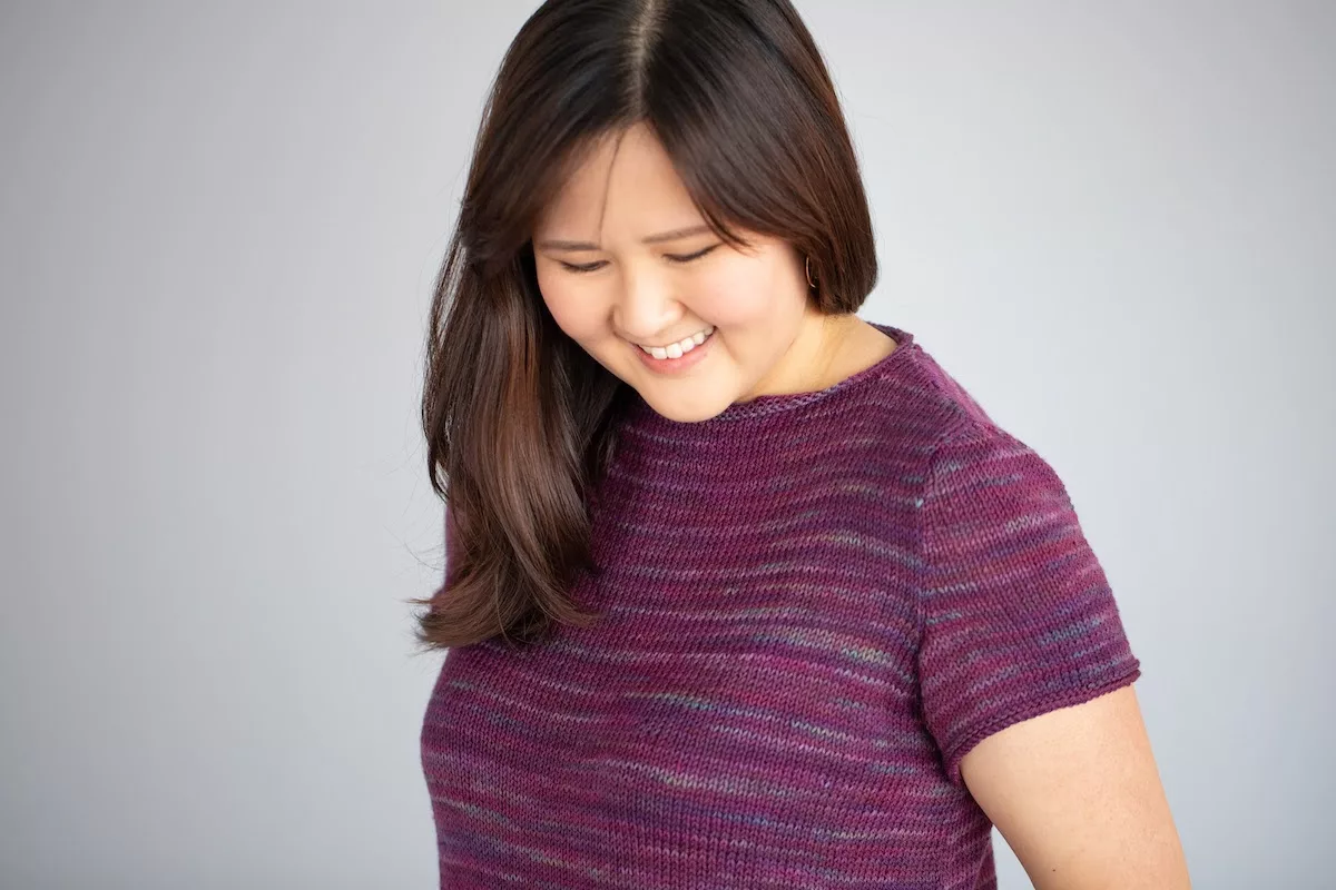 Every Berry knitting pattern by Tabethe Hedrick in SweetGeorgia Yarns