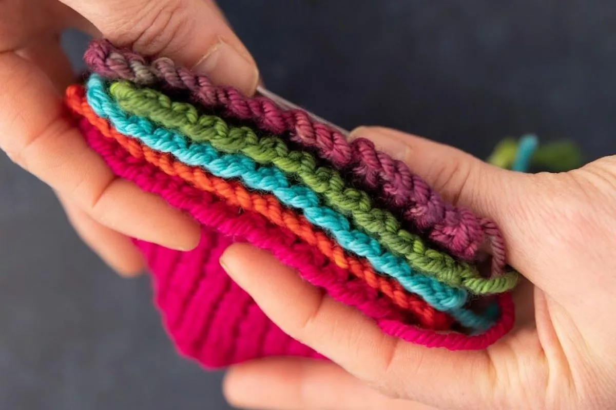 Swatches for Fundamentals to Finishing Knits by Holli Yeoh