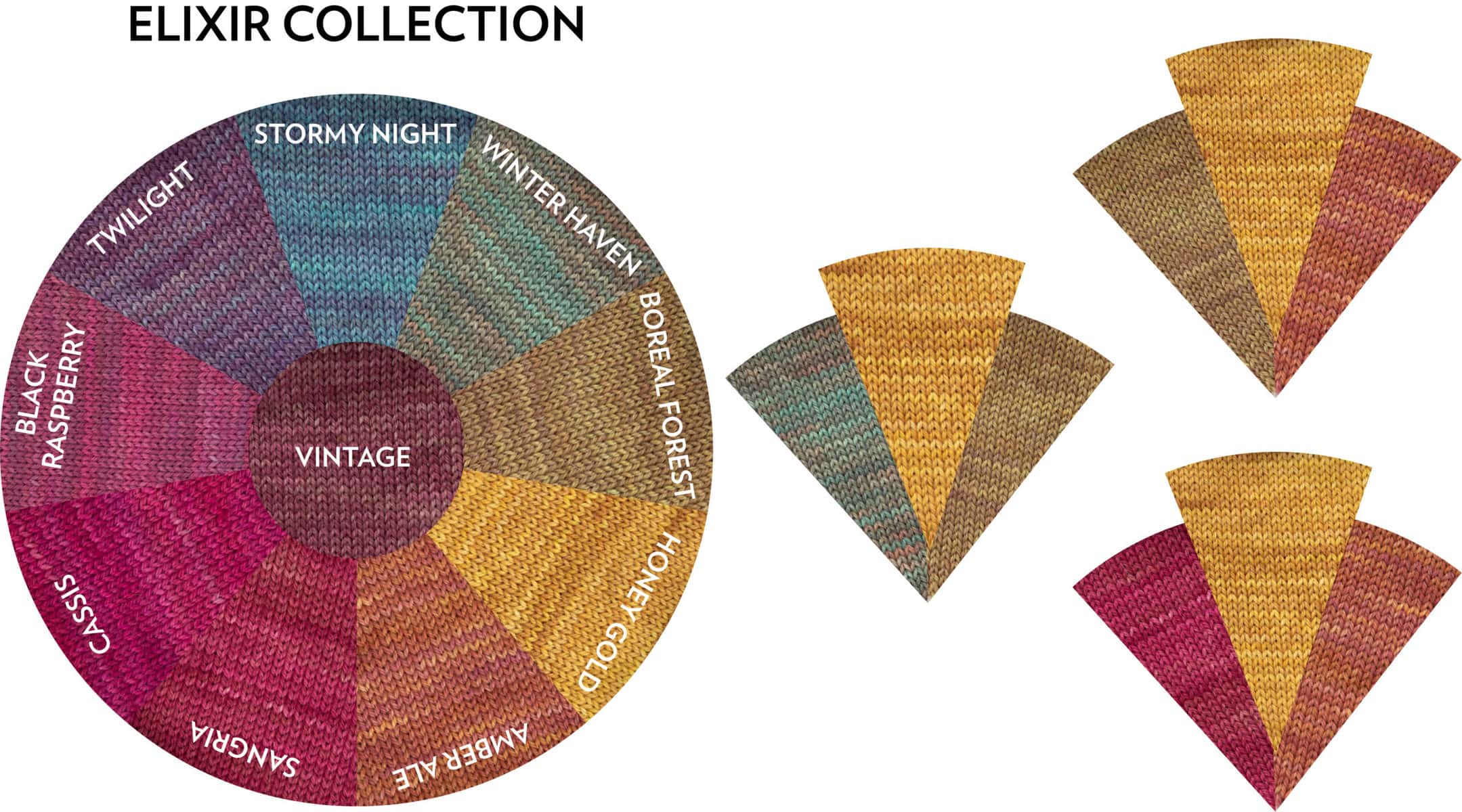 Gold Yarn Color Palette for Crochet & Knits - Crafting in the Night