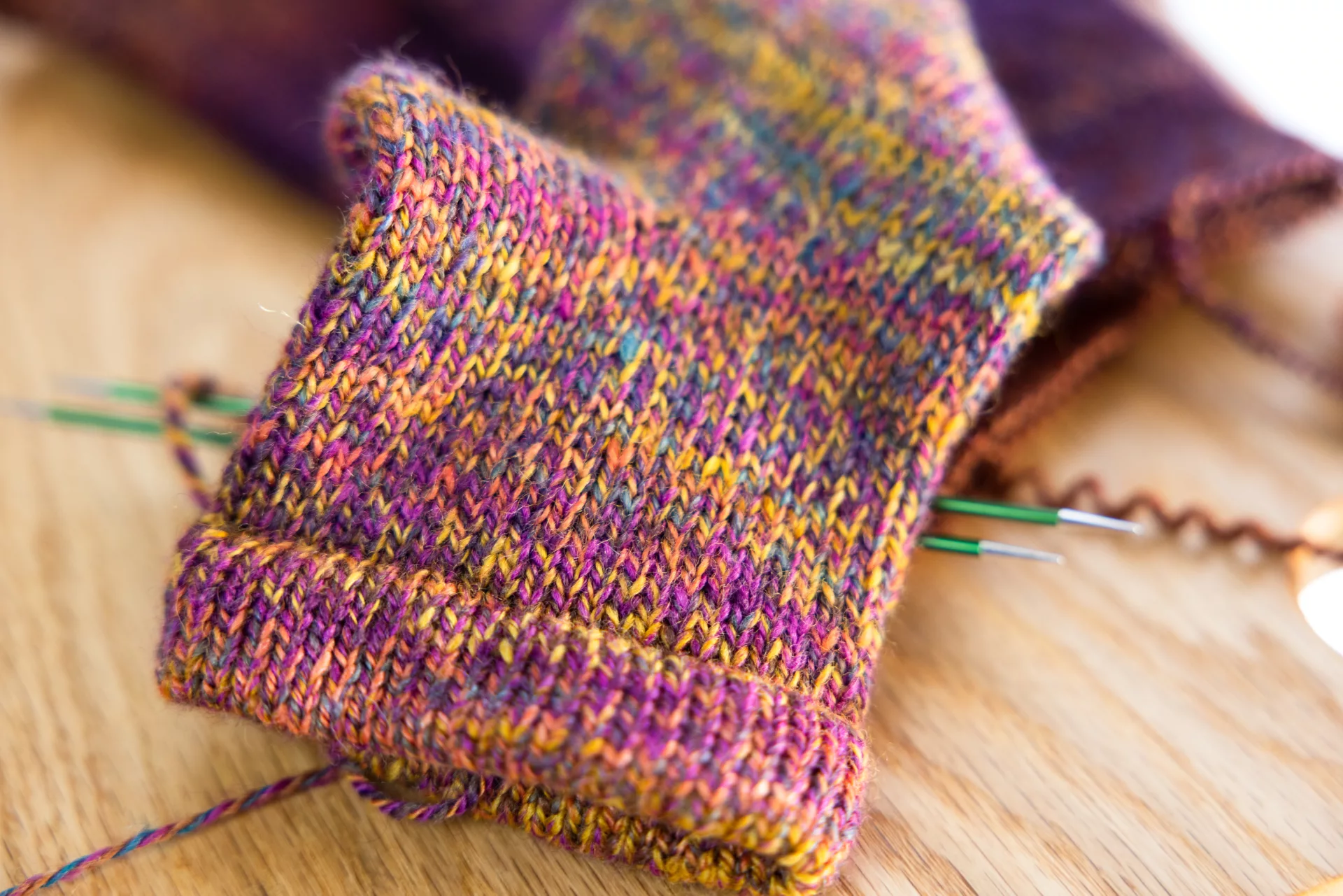 Knitting CSM Socks with Handspun Yarns