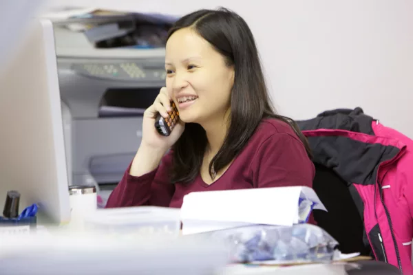 Teresa Mock at the SweetGeorgia Studio