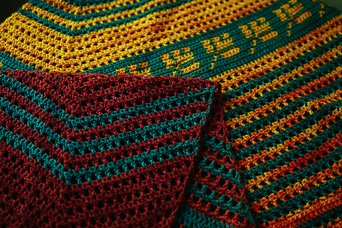 Contrast with motifs and stripes