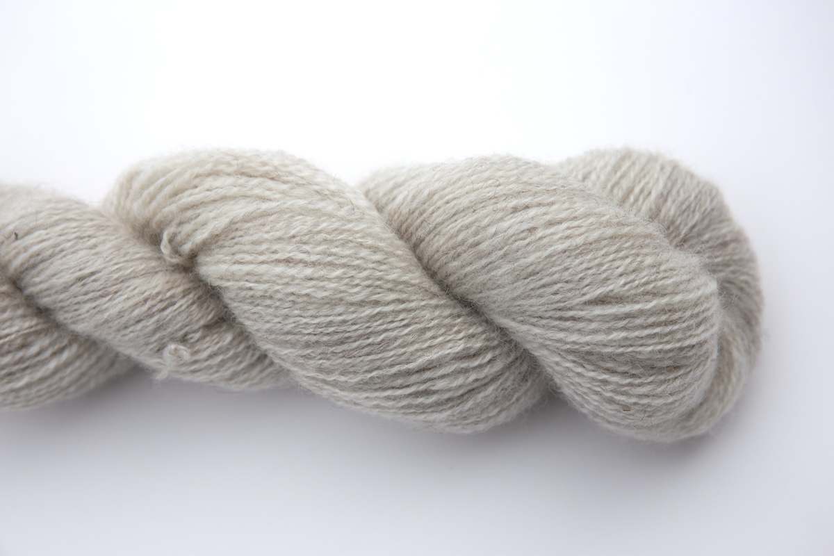 Handspun Finnish medium wool.