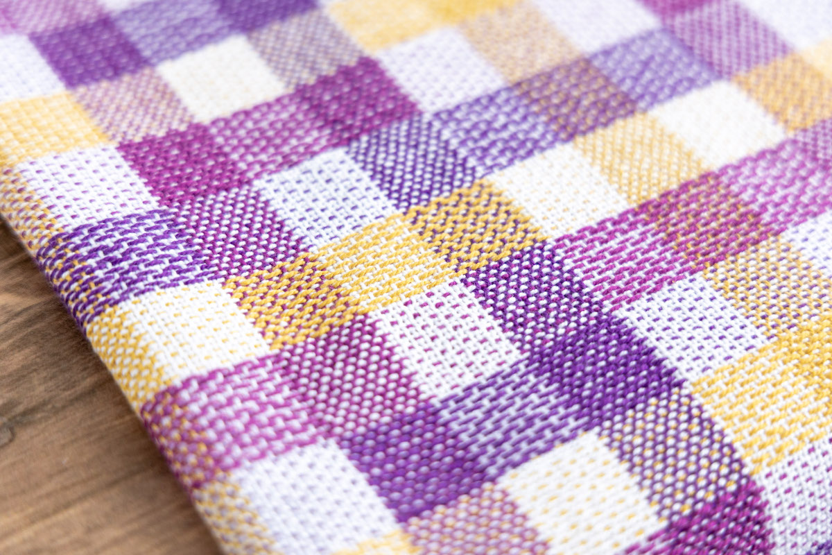 Handwoven summer & winter colourful kitchen towel