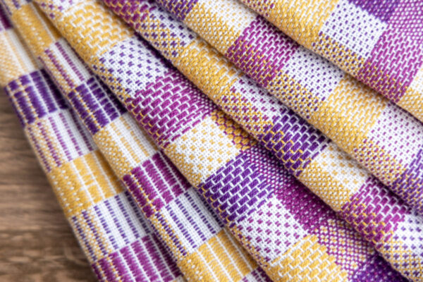 Handwoven summer & winter colourful kitchen towels