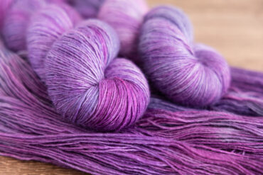 Yarn Club hand-dyed colours on full skeins