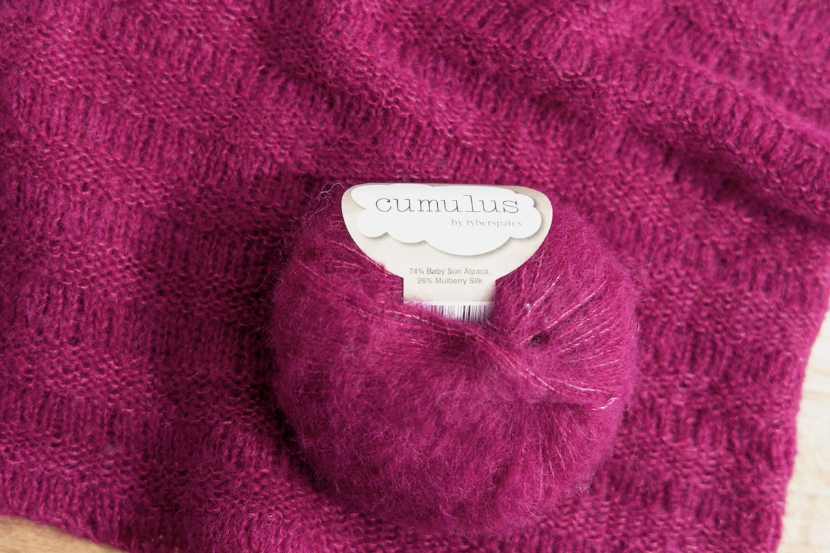 Cumulus alpaca blend yarn